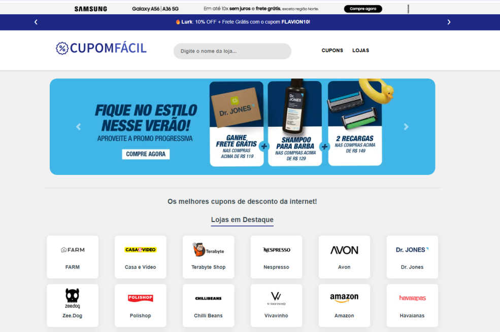Cupom Fácil